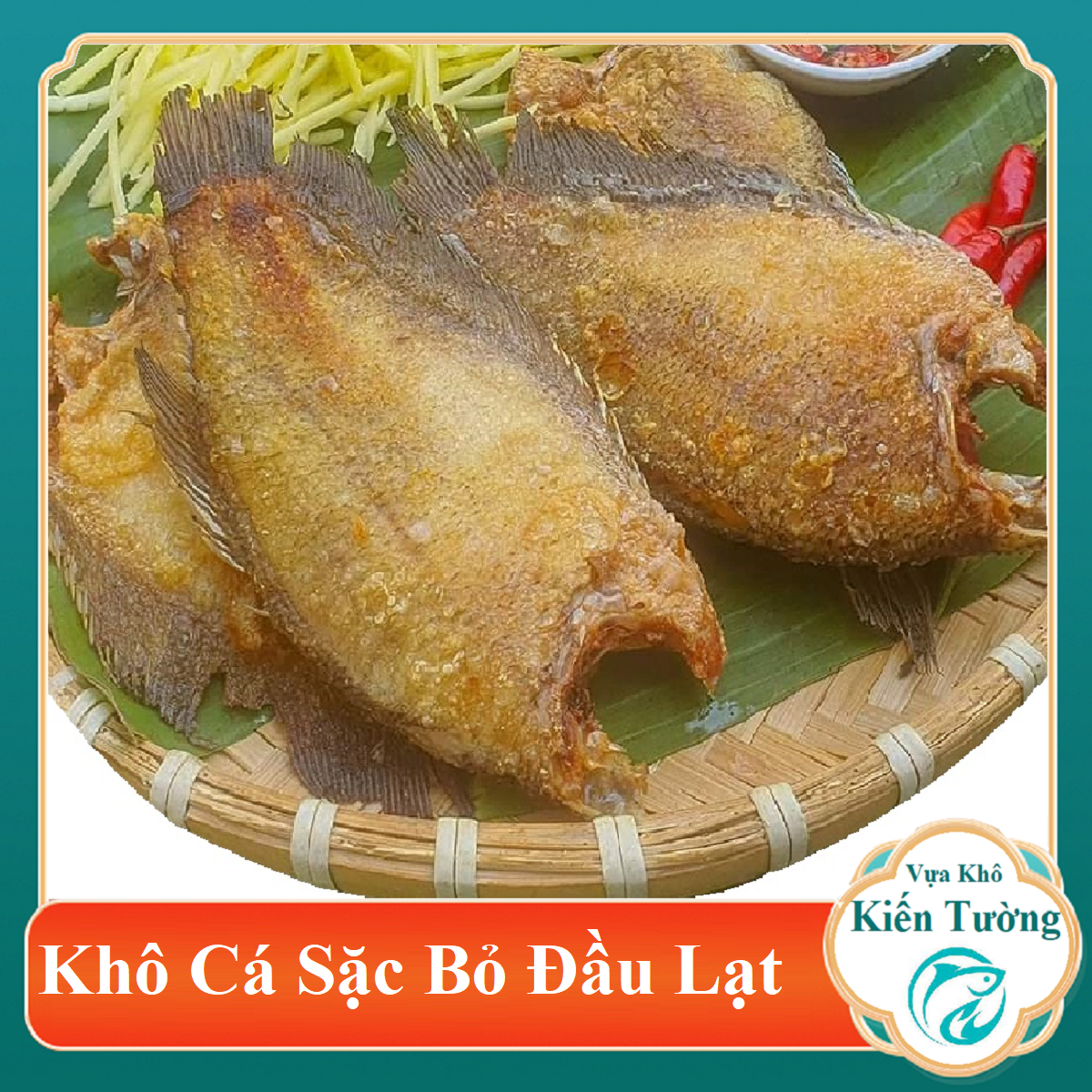 KHÔ SẶC BỔI KHÔNG ĐẦU 3 NẮNG 1KG- Vựa Khô Kiến Tường