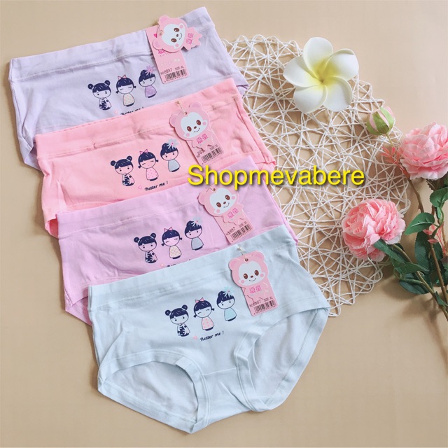 Quần chip, quần lót dễ thương cho bé gái