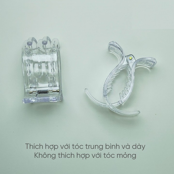 Kẹp tóc càng cua 3 răng, 5 răng CC