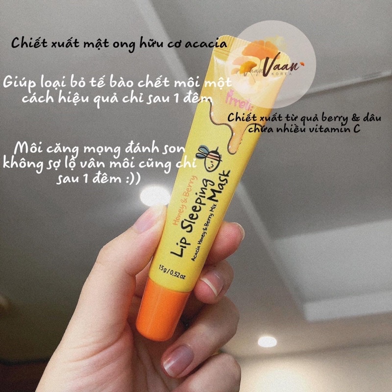 Mặt nạ ngủ môi Prreti