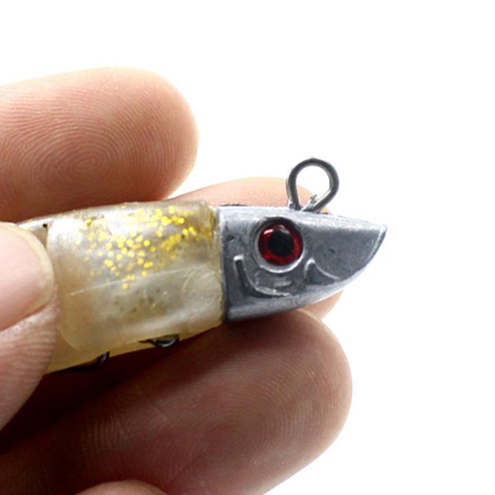 RẺ VÔ ĐỊCH Mồi mềm đầu bọc chì câu lure