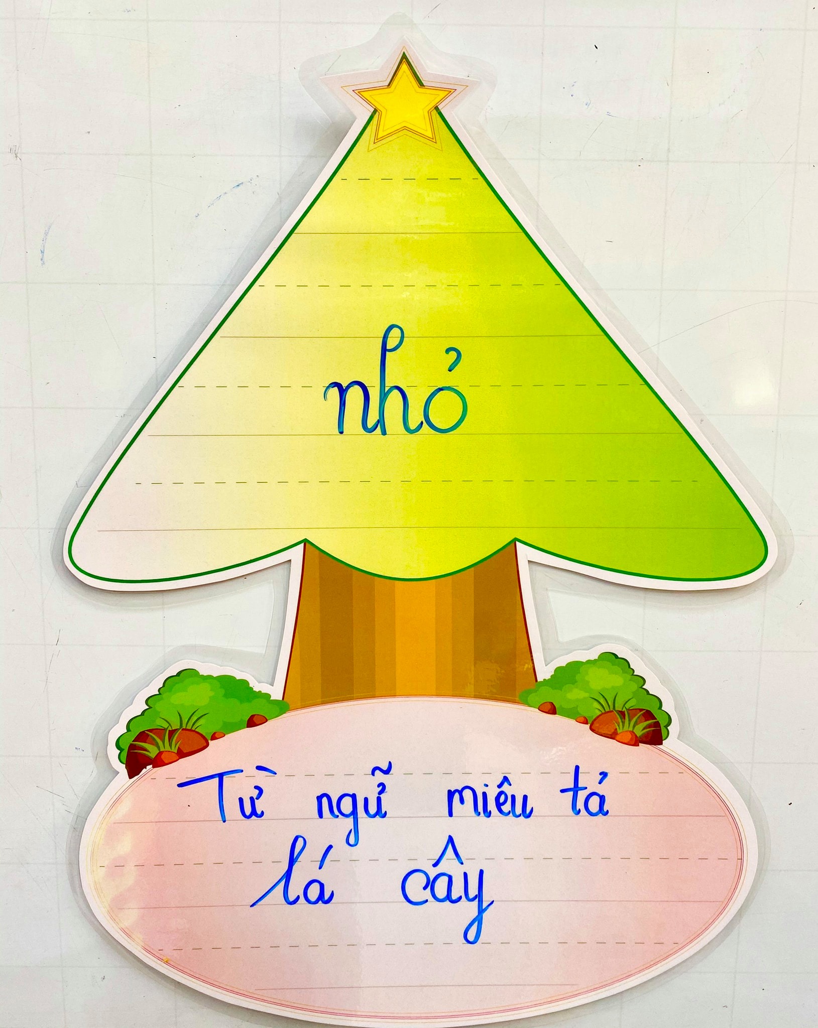 Cây thông handmade (Đồ Dùng Dạy Học MIKI)