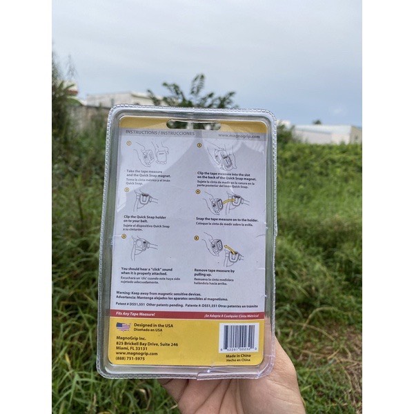 Dụng cụ đeo thước Manogrip Mỹ