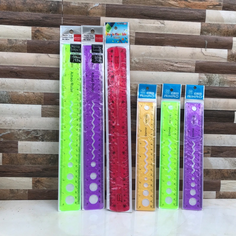 Thước nhựa dẻo 20cm-30cm