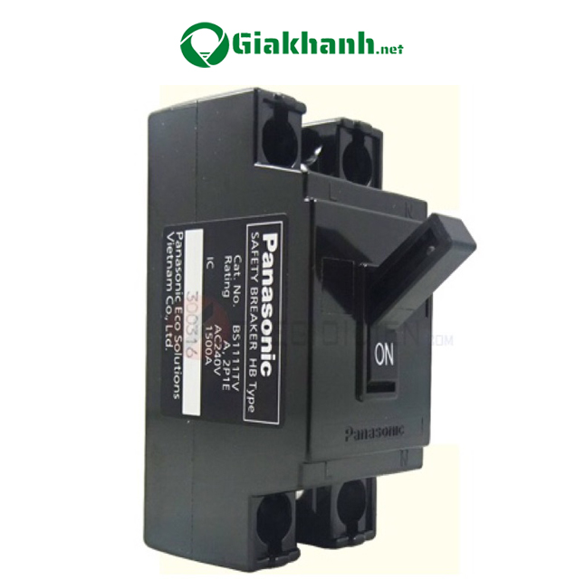 Cầu Dao Đen - CB Cóc Tự Ngắt PANASONIC 6A 10A 15A 20A 30A 40A