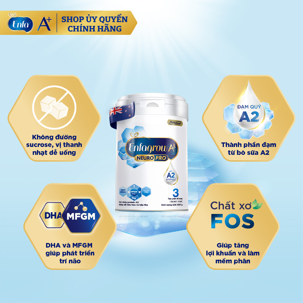 Sữa Enfagrow A2 NeuroPro số 3 (800g)