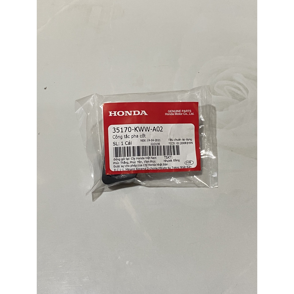 Công tắc pha cốt Wave S,RS,RSX 110 (35170KWWA02)
