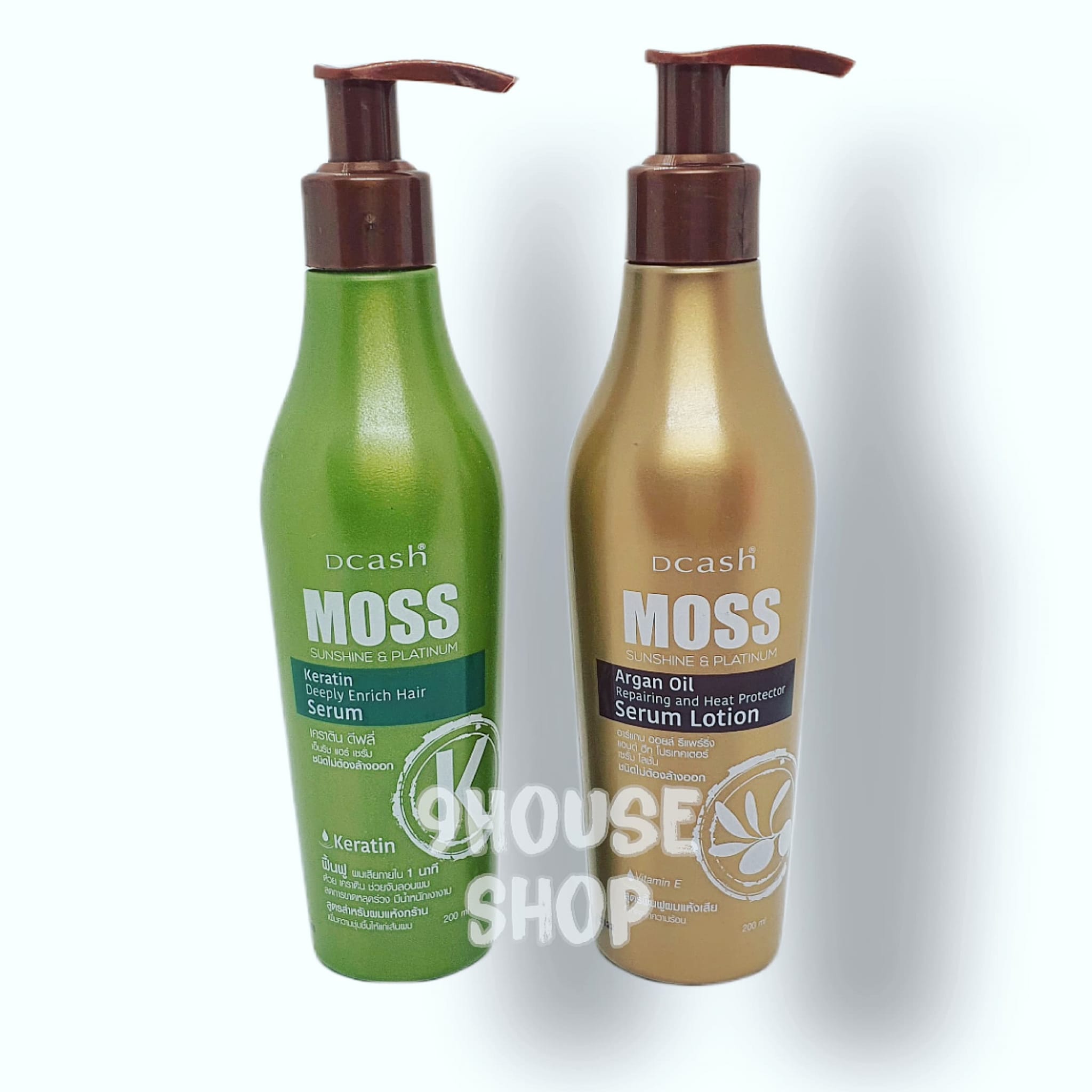 (Size Lớn) 01 Serum dưỡng tóc MOSS Sunshine & platinum Thái Lan 200ml