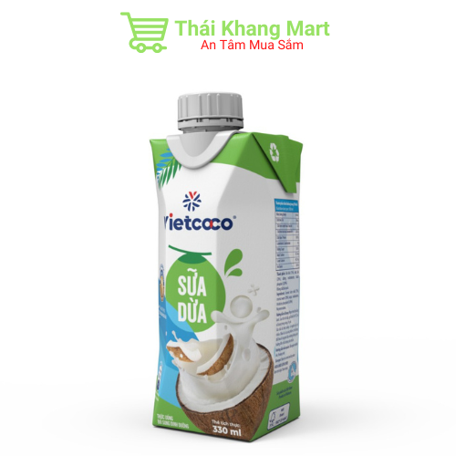 Sữa dừa UHT Vietcoco hộp 330ml