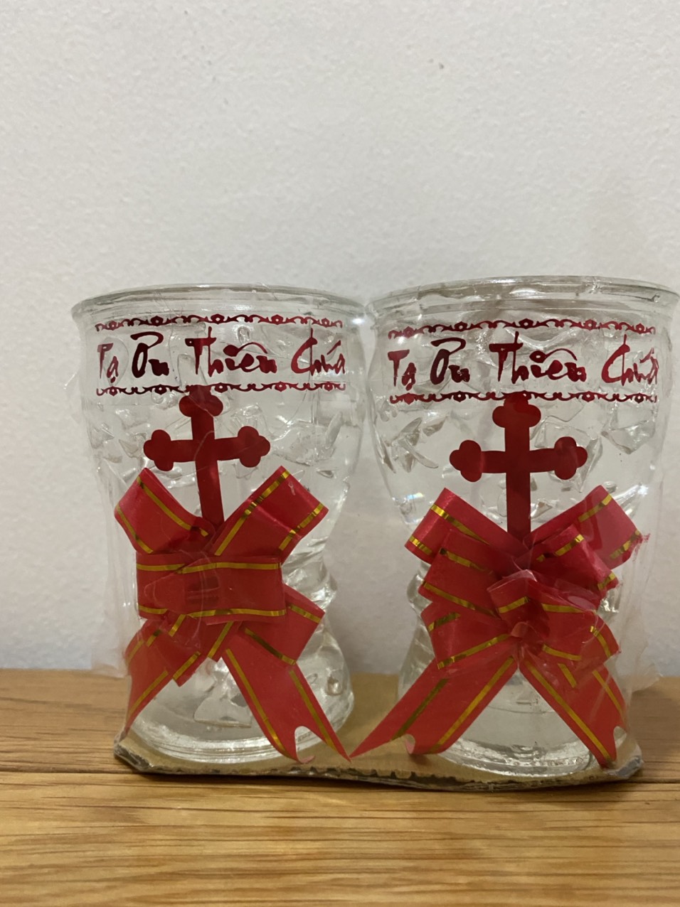 337. Cặp đèn công giáo 10cm