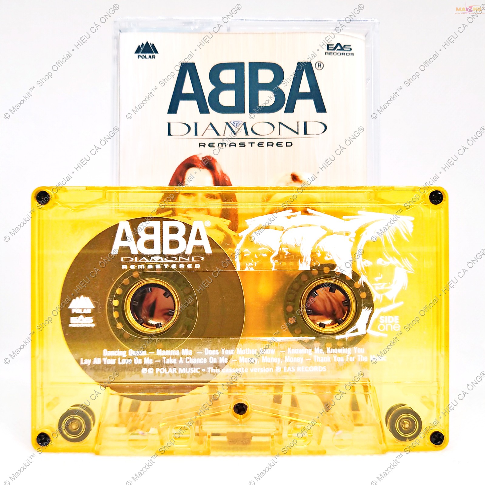 Băng cassette tape ABBA - DIAMOND (Remastered) - EAS Records