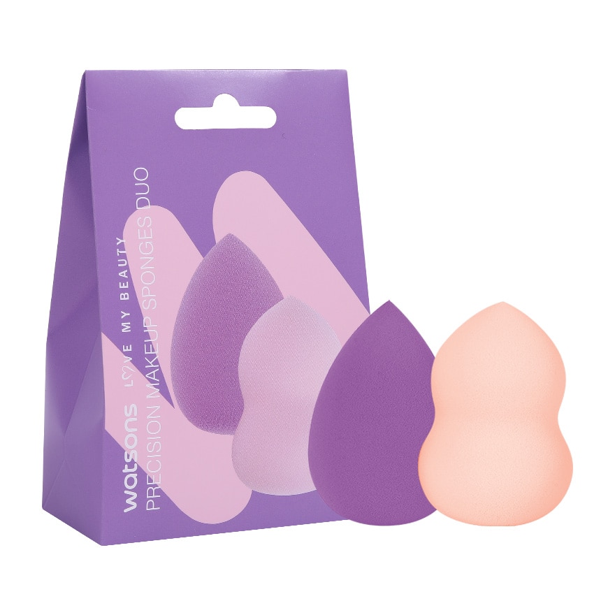 Watsons Oval Makeup Sponge 2Pcs