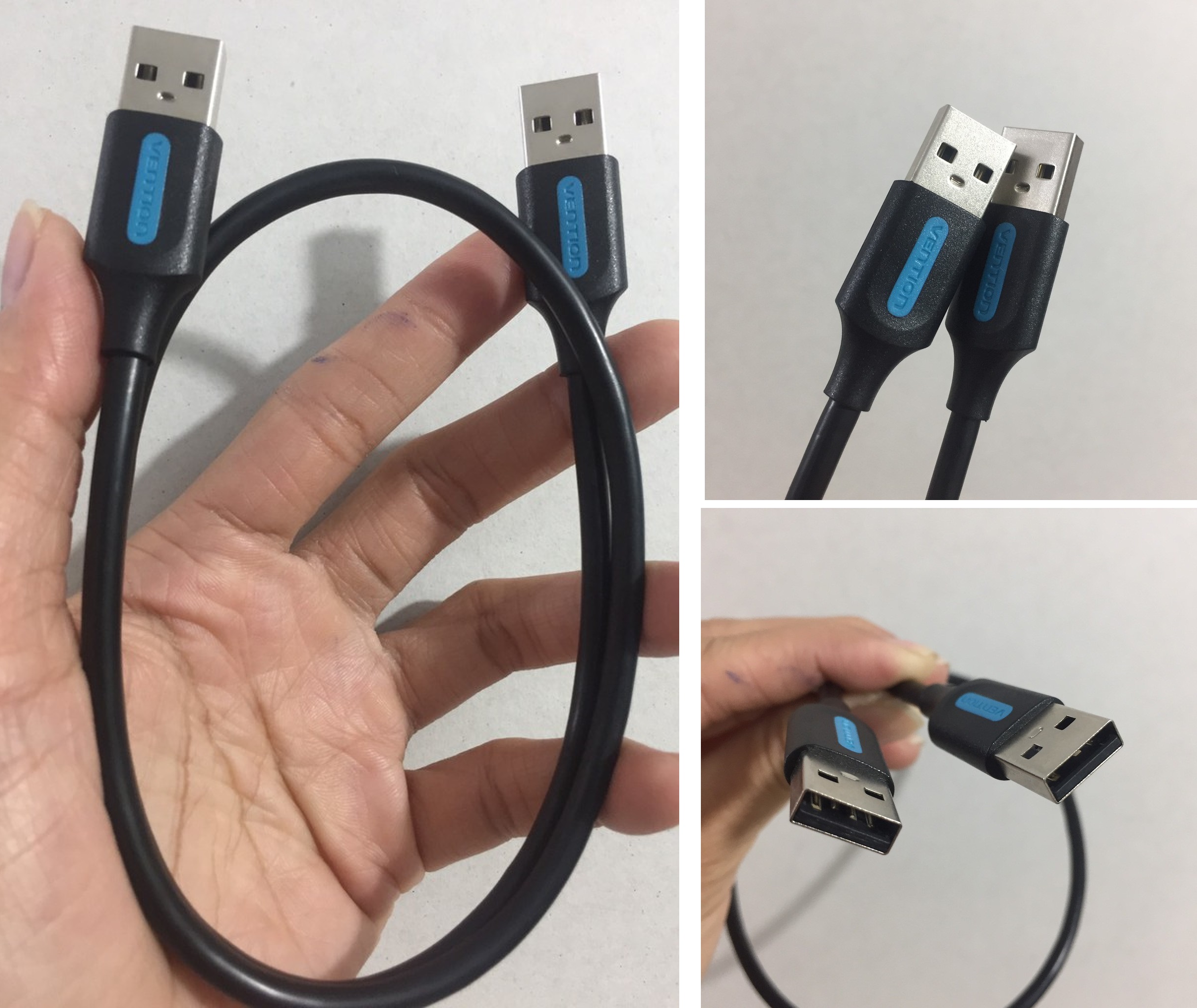 [ Usb3.0  to Usb 3.0 ] Cáp 2 đầu USB 3.0 / USB 2.0 Vention CON / COJ