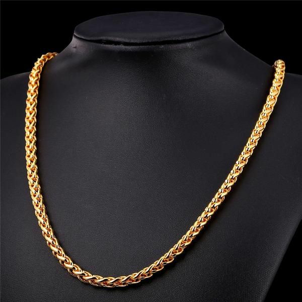 Dây chuyền nam 24k  mạ vàng  cao cấp