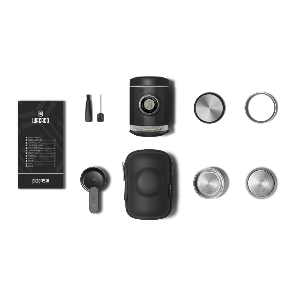 Combo cối xay Wacaco Exagrind và Wacaco Picopresso