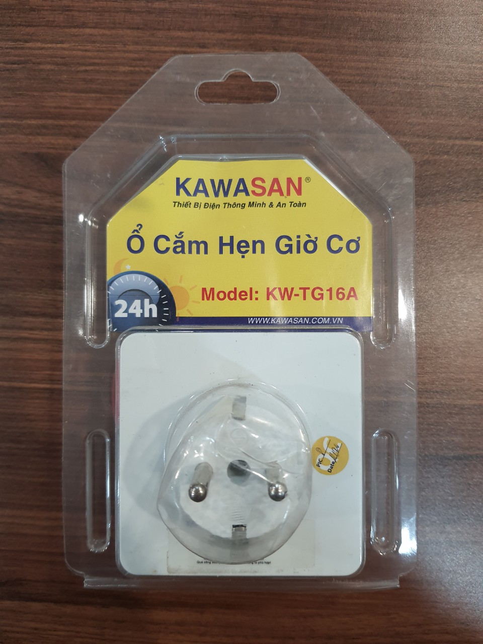 Ổ cắm hẹn giờ cơ  Kawasan TG16A