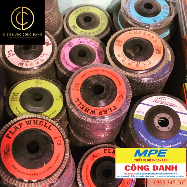 nhám xếp đủ loại số