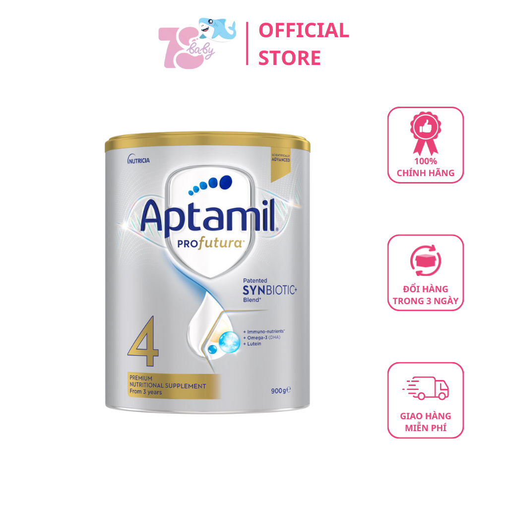 Sữa aptamil profutura úc 900g đủ 4 số