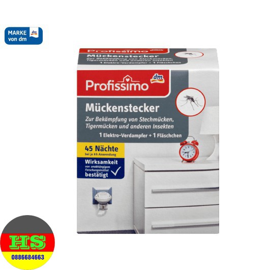 ĐÈN XÔNG TINH DẦU ĐUỔI MUỖI PROFISSIMO