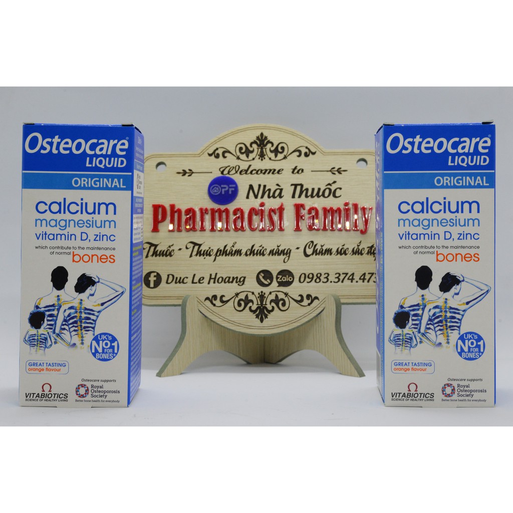 Osteocare Liquid [Uk] Canxi Nước Cho Trẻ Từ 3 Tuổi - 200Ml