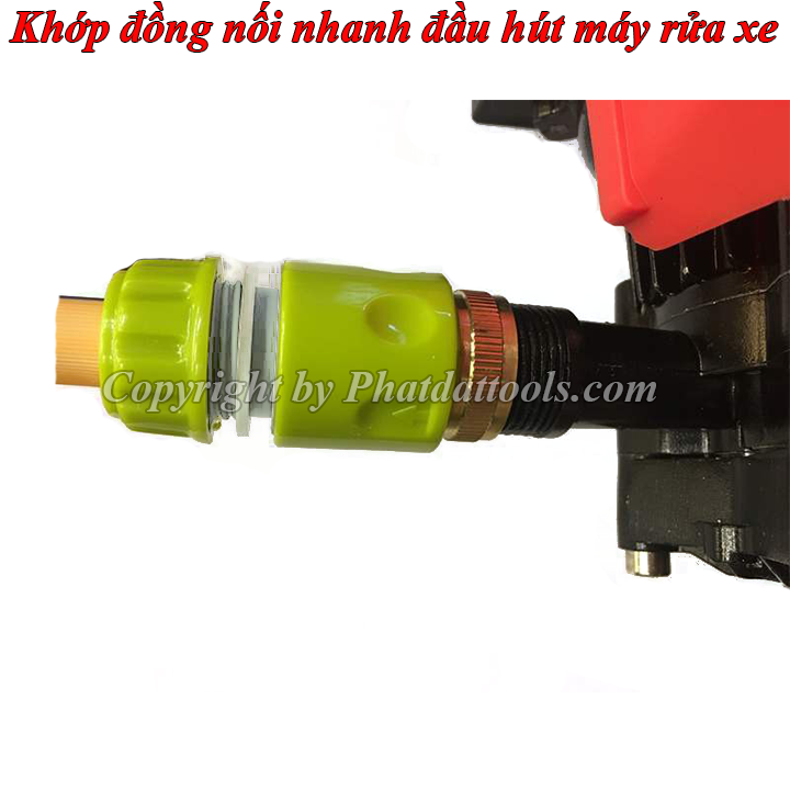 Cút đồng nối nhanh có lọc cho máy xịt rửa xe cao áp