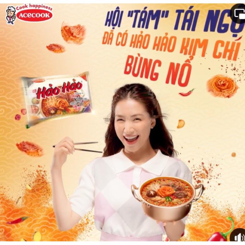 Thùng 30 gói HẢO HẢO Mixx 2 vị thơm ngon ( chua cay bà kim chi )