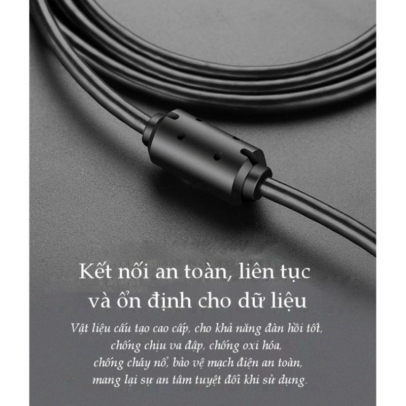 Dây máy in USB 2.0 dài 1,5m UGREEN 10845 US104 - Hàng