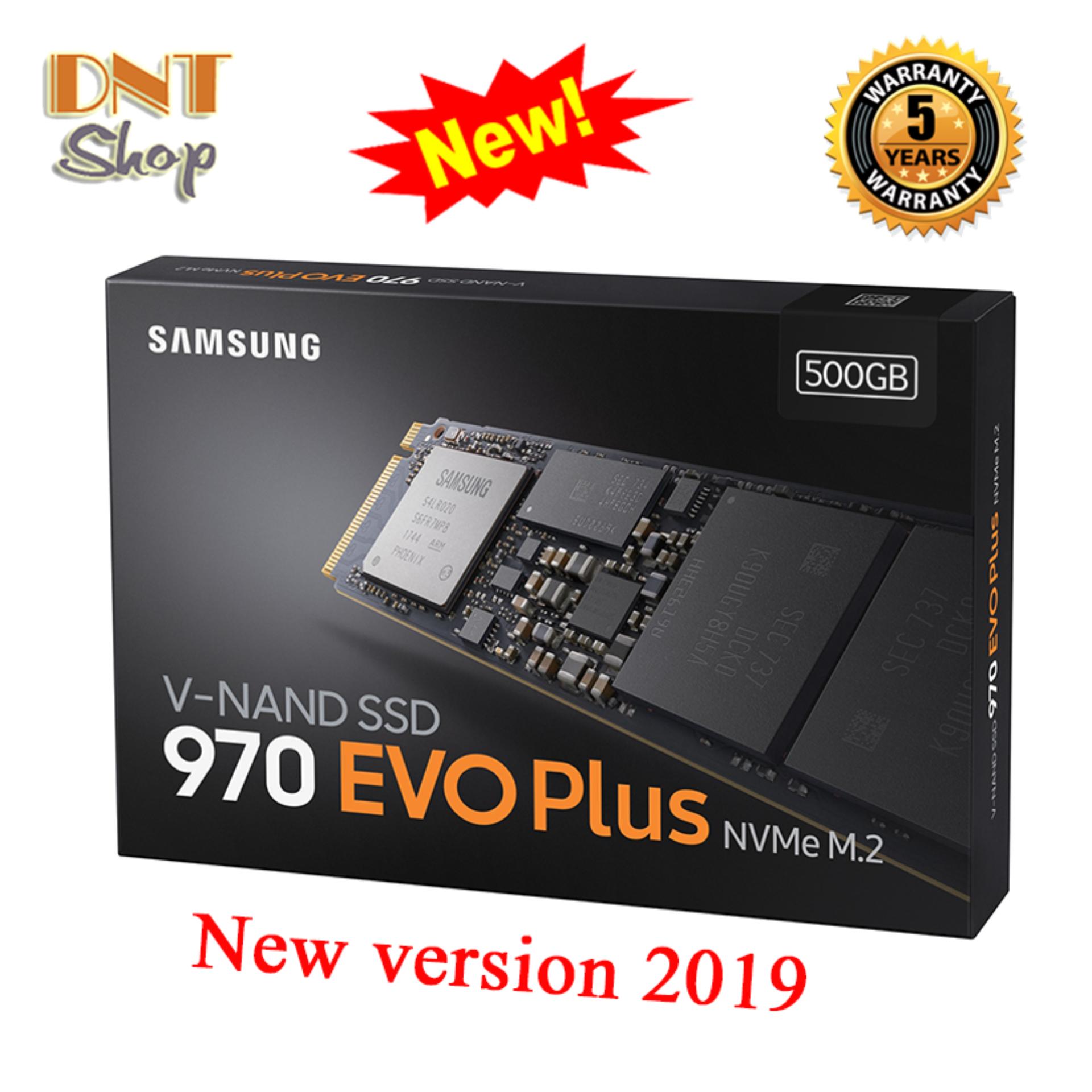 Ổ cứng SSD Samsung 970 EVO Plus PCIe NVMe M.2 2280 500GB (MZ-V7S500BW)