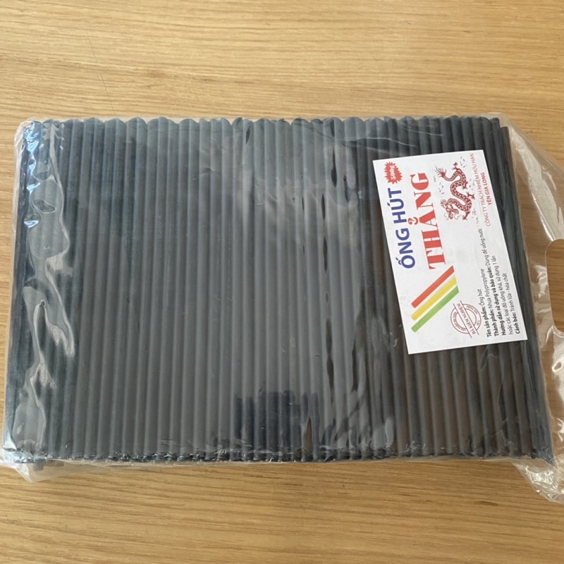 Ống Hút Đen Phi 6 Bịch 500g