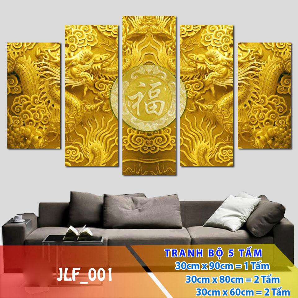 tranh treo tường song long CP1