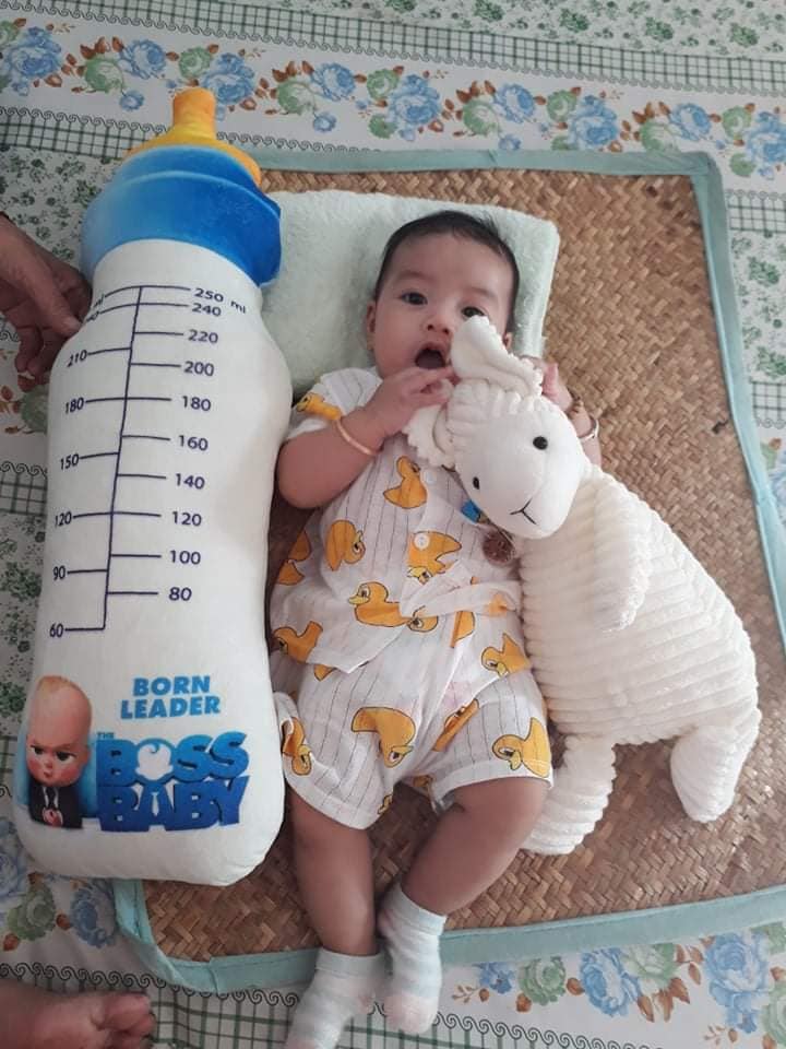 GỐI ÔM CHO BÉ SƠ SINH HÌNH TRÁI CHUỐI 50CM