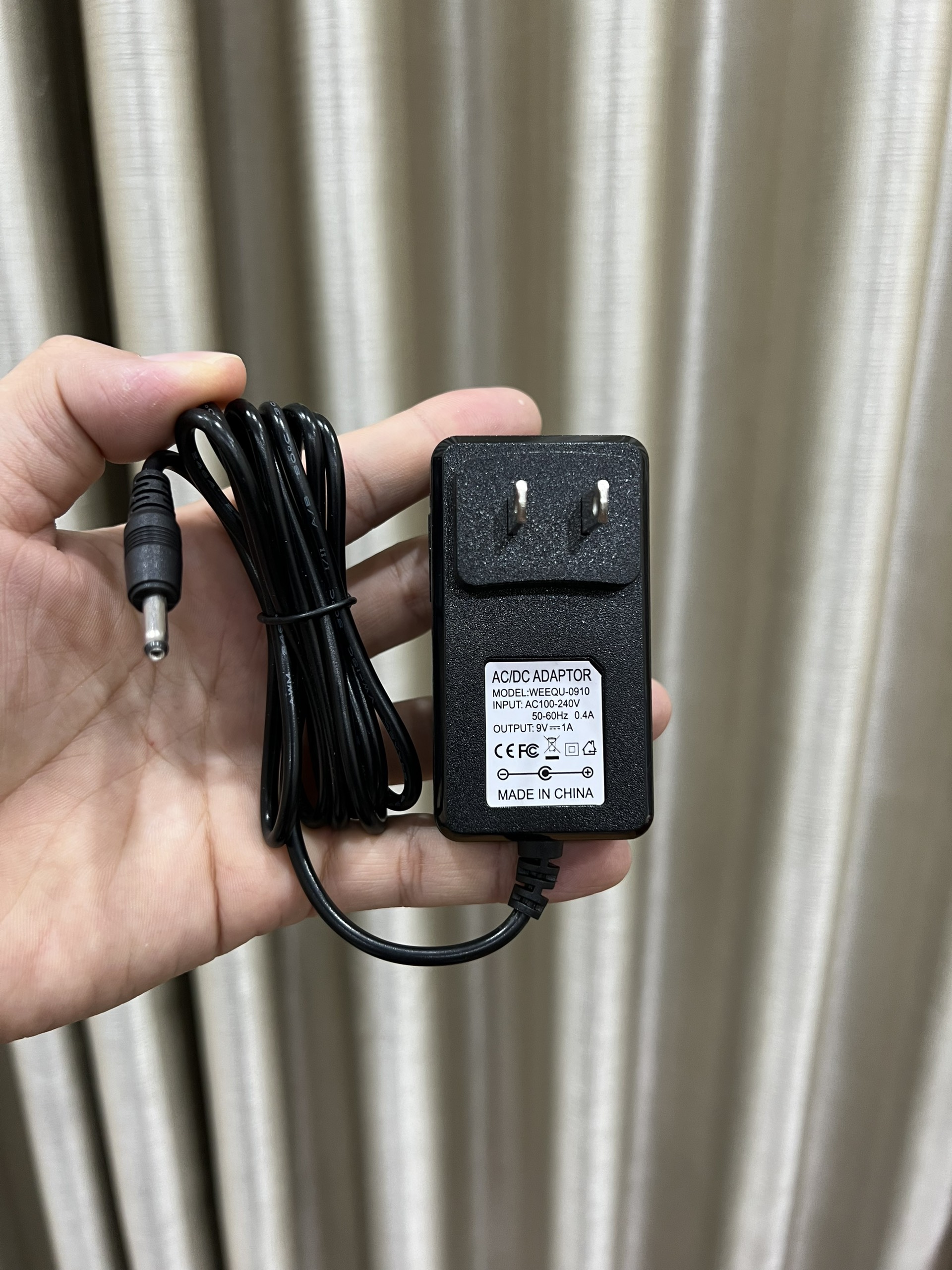 Sạc nguồn máy Pos S90 9V 1A