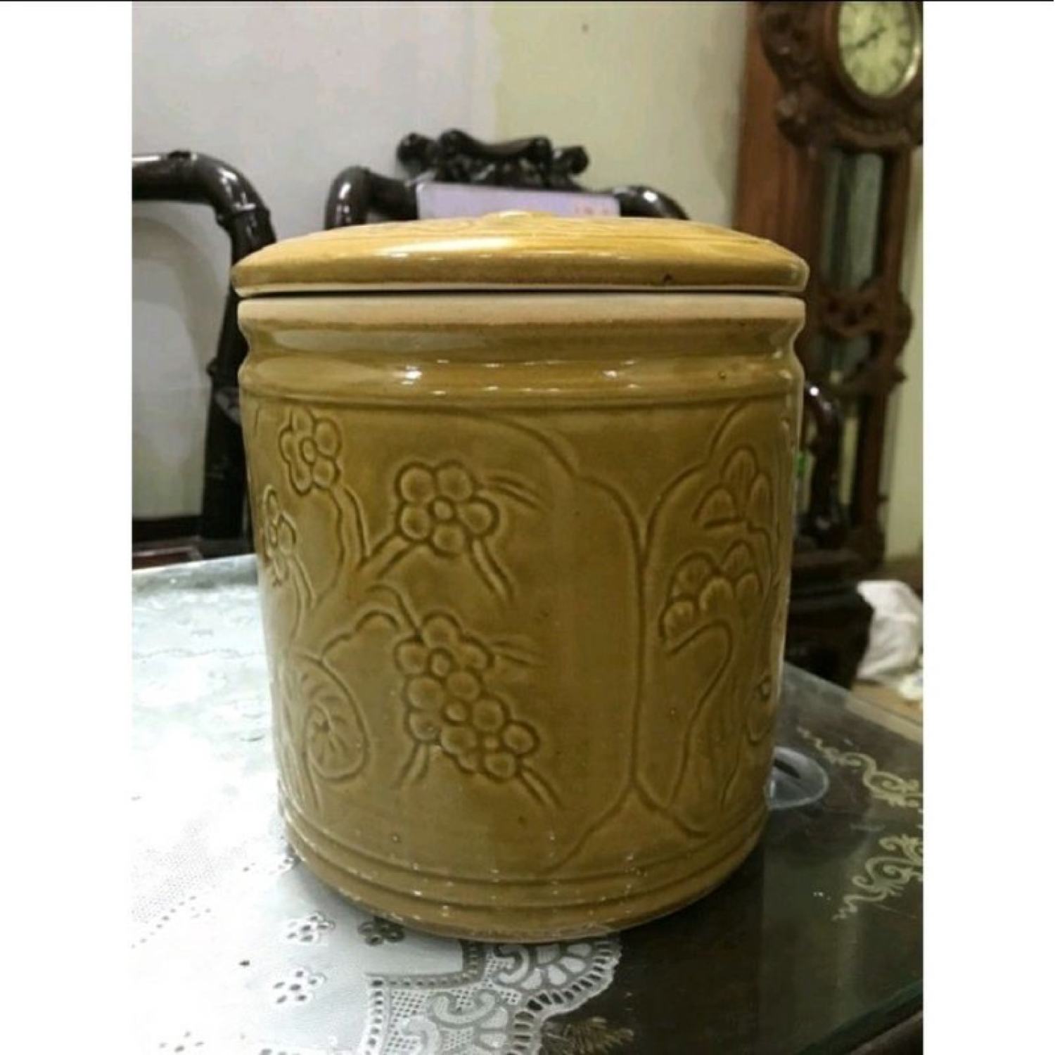 Vại Muối Dưa Cà Bát Tràng *BAO BỂ VỠ* 6 Lít và 10 Lít