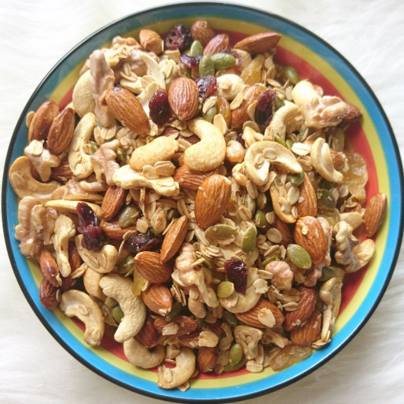 500G NGŨ CỐC GRANOLA ĂN LIỀN SIÊU HẠT