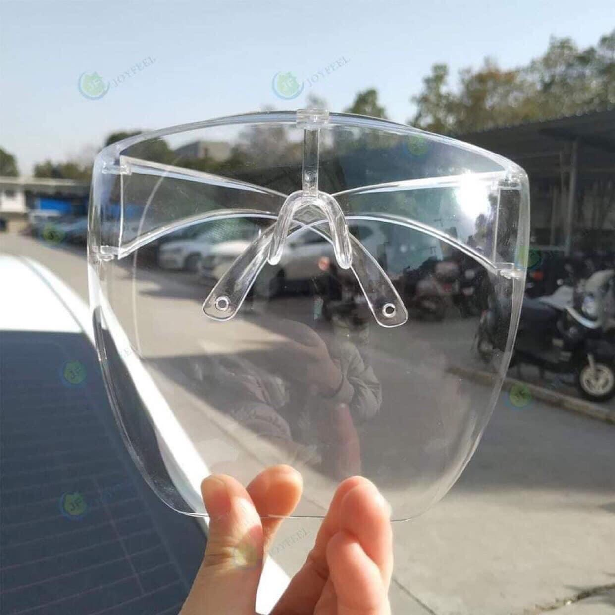 Kính bảo hộ bảo vệ mắt đa năng chống bụi bẩn giọt bắn Face Shield Kính Chắn Gió Trong Suốt Bảo Vệ Mặt Toàn Diện TiệnDụng