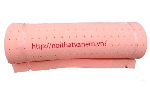 Nệm Cao Su Khoa Học Ruby Vải Gấm Đan Mạch 5cm