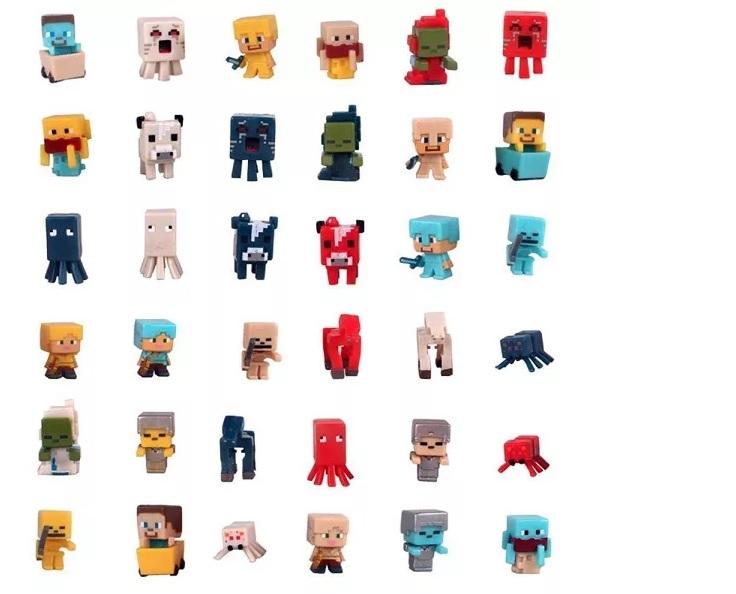 Combo 36 nhân vật mini figure minecraft mẫu 2