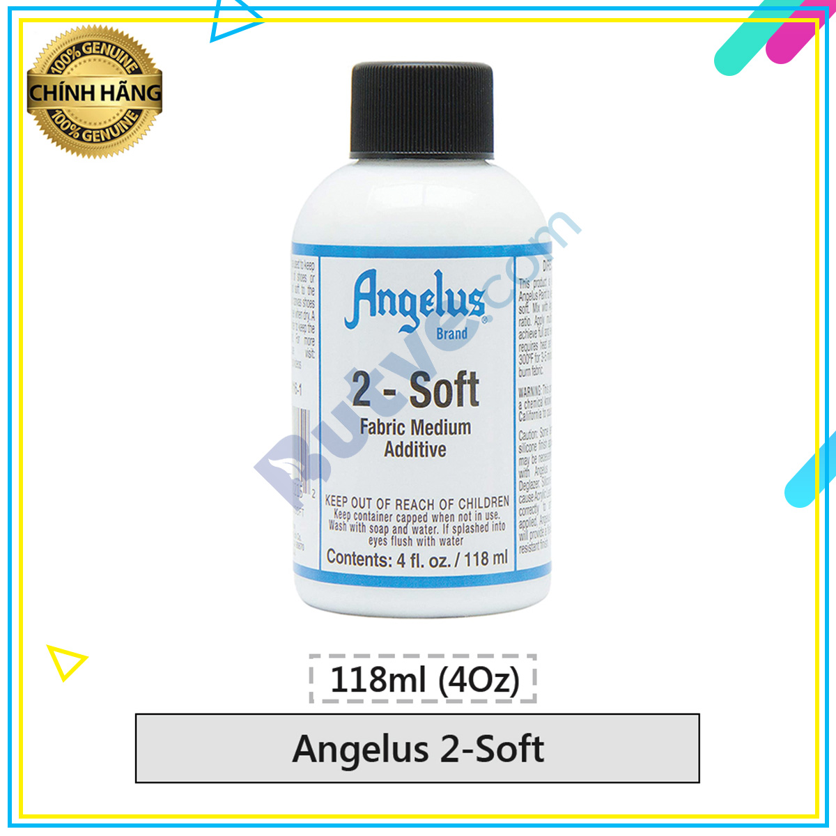 Dung môi pha màu vẽ lên bề mặt vải Angelus 2-Soft - 118ml