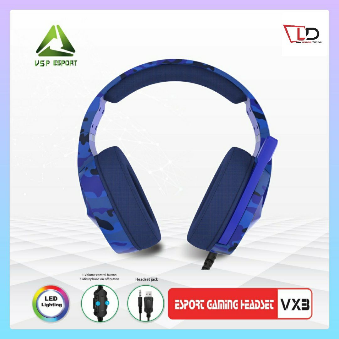[HCM]Tai Nghe VSP Sport Gaming VX3