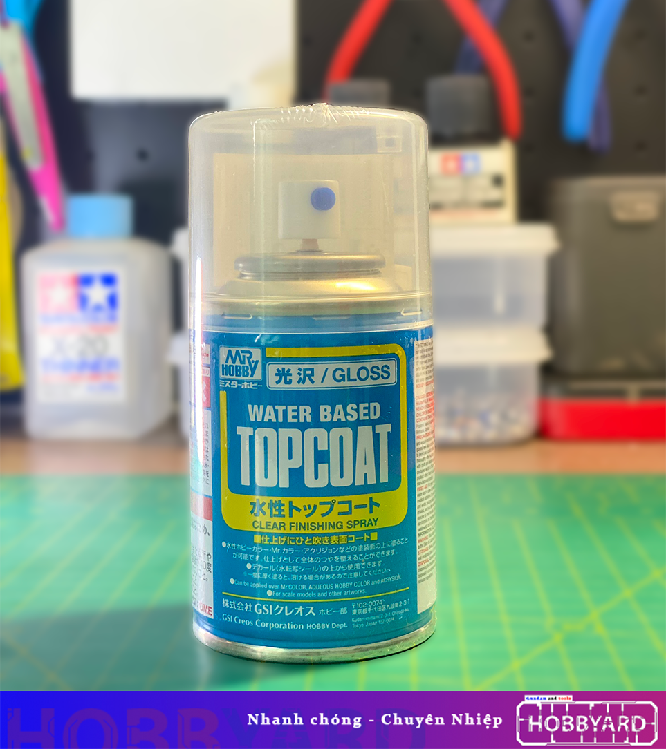 Topcoat sơn phủ bảo vệ mô hình Mr. Hobby