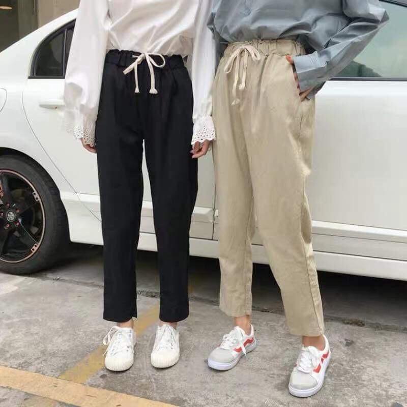 Quần Baggy Kaki Thô Mặc 2 Kiểu CHU1612 - XH