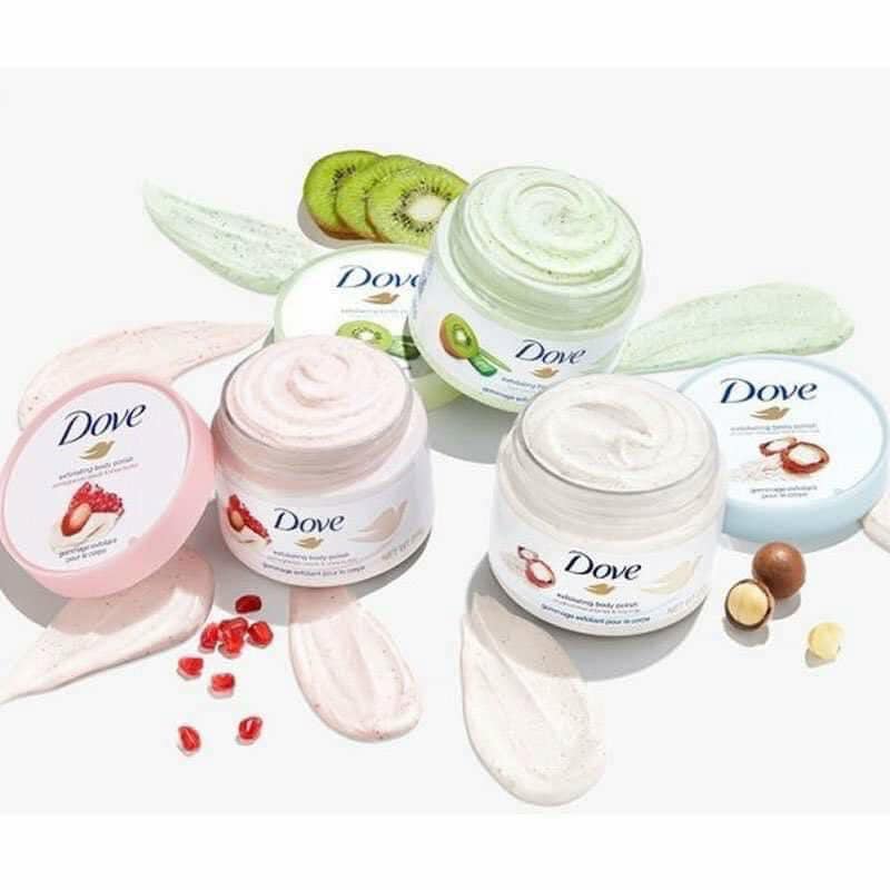 Tẩy tế bào chết body Dove