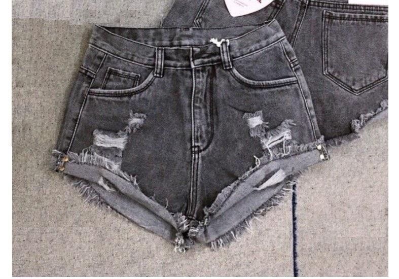 QUẦN SHORT JEAN NỮ RÁCH B-THANG S77