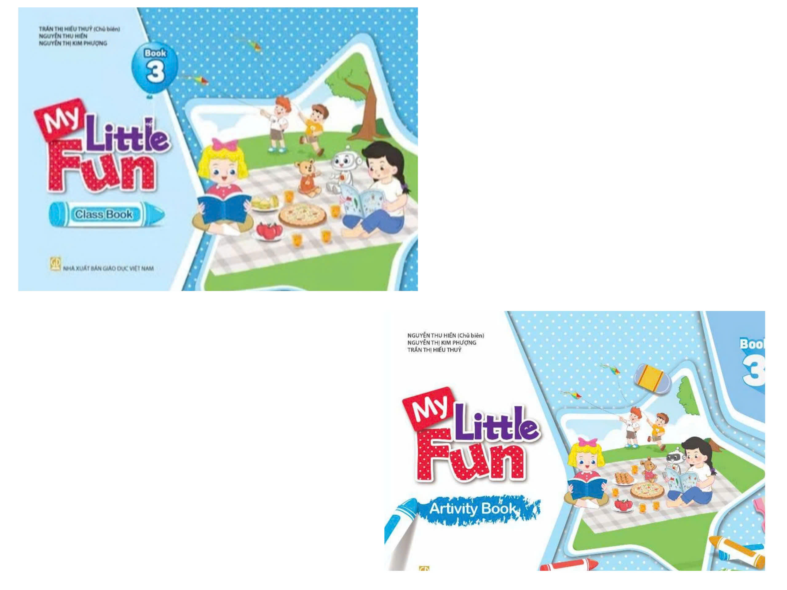 Edubook - Combo My Little Fun Book 3 (Class Book + Activity Book)
