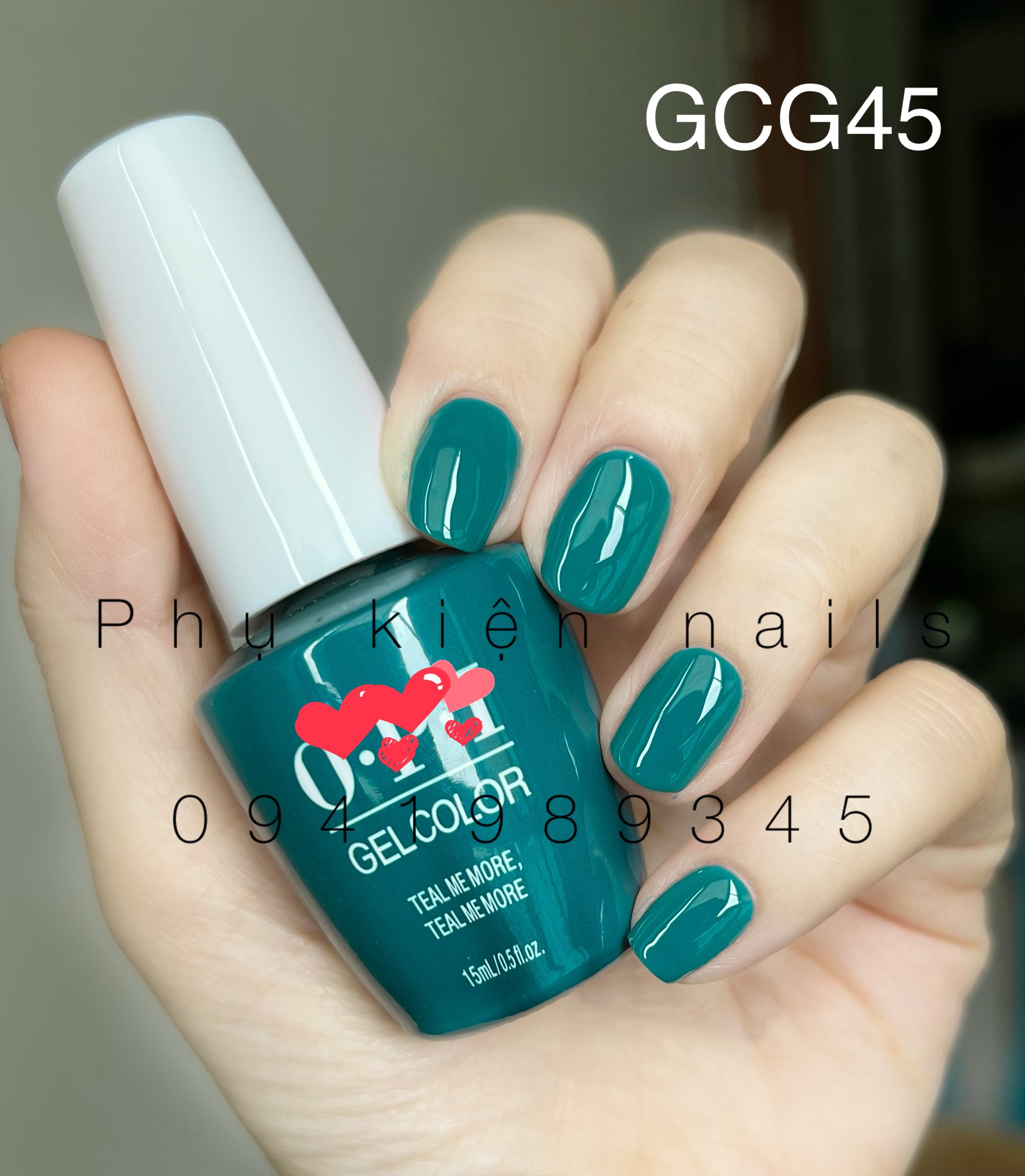 [HCM]Sale 50% Sơn Gel Hơ Máy Opi (GCG45)