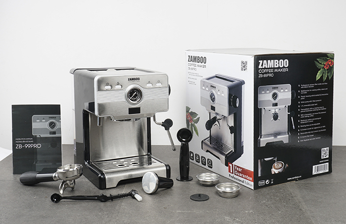 Máy pha cà phê tự động ZAMBOO. ZB-99PRO