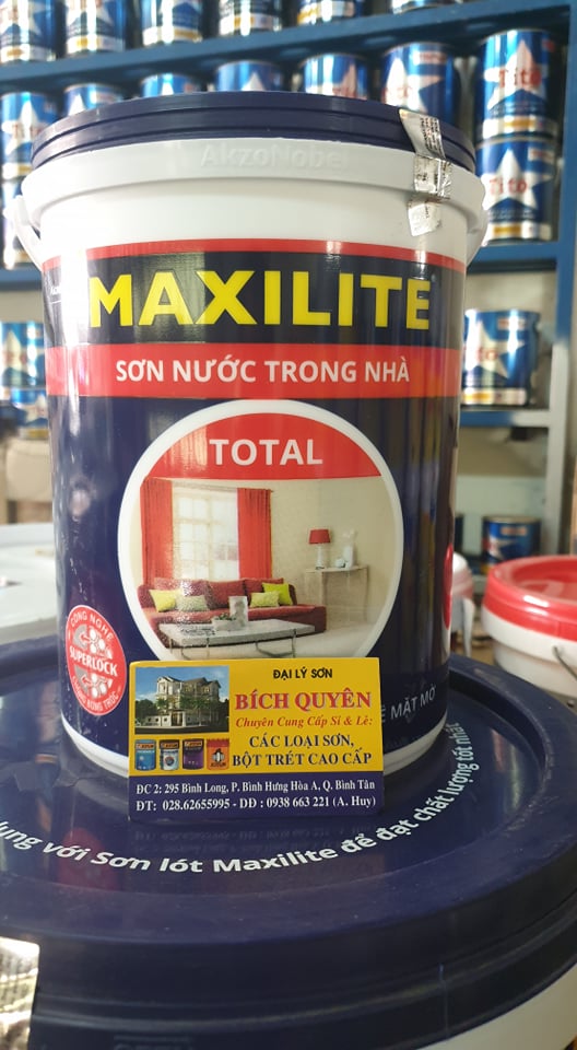 Sơn Nước Nội Thất Maxilite Dung Tích 5L