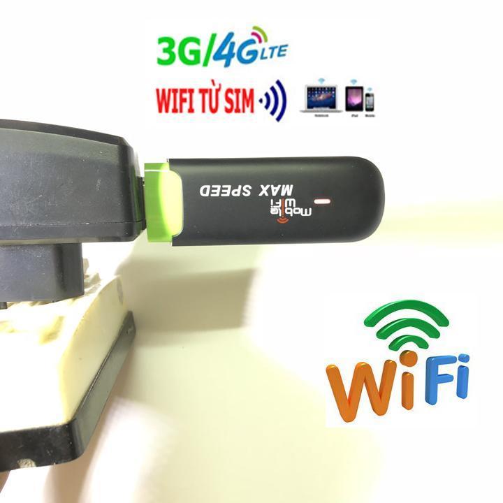 (Số lượng hạn chế) Bộ phát wifi USB Max Speed- Phát sóng wifi 3G 4G cực mạnh bằng sim điện thoại- Siêu phẩm chuyên dụng phù hợp tất cả mọi lứa tuổi- USB phát wifi không dây tốt- GIÁ SALE CỰC RẺ