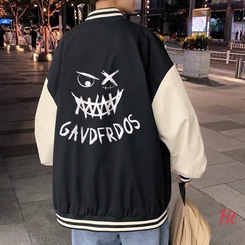 Áo bomber gió phối tay quỷ GAV H2A