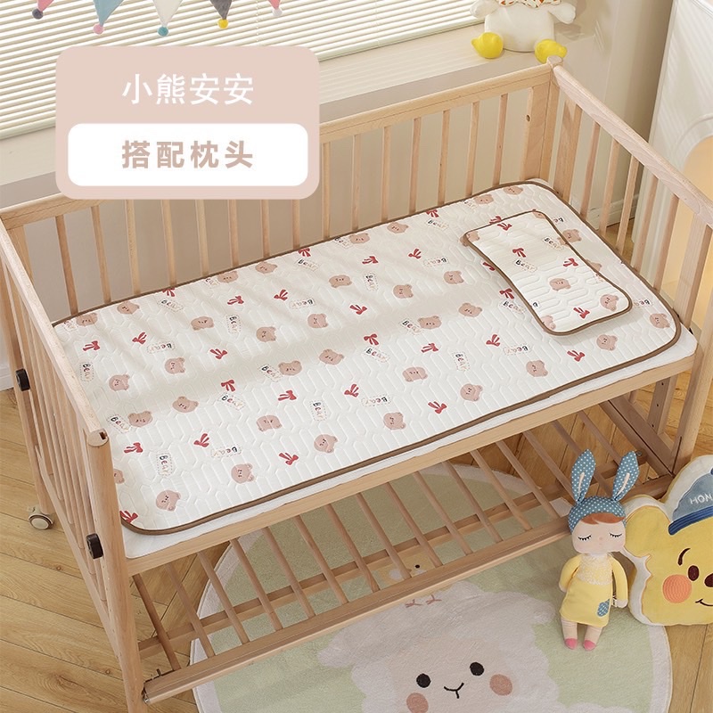 [HÀNG LOẠI 1] Chiếu điều hoà cao su non kèm gối cho bé (mẫu mới nhất 2026)